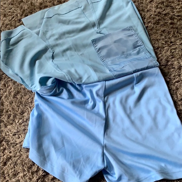 Ocean Blue Tennis Skirt - Picture 8 of 11